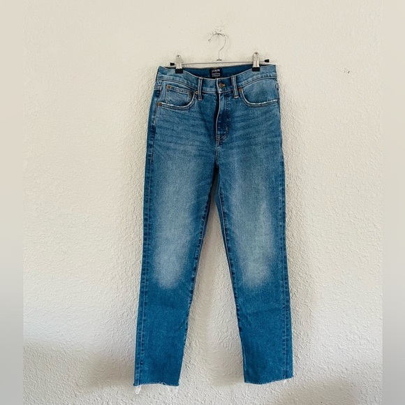 J. Crew Essential Straight 26 TALL *FLAWED - Picture 1 of 16